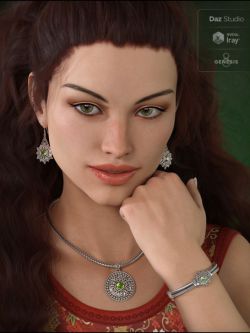 57975 首饰 Bali Jewelry for Genesis 8 Female