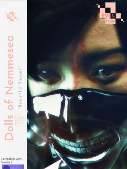 眼睛纹理 DNM - Ghoul Tokyo - Eyes 002 - Genesis 9