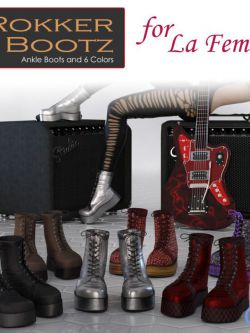 鞋子 DC-RokkerBootz for La Femme
