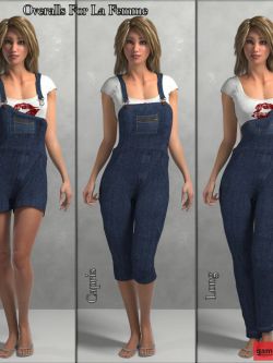 136056 服装 专用 Overalls For La Femme