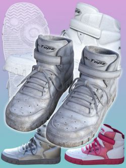80046 鞋子 Hi-Topz Sneakers for Genesis 8 Female