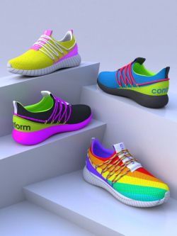 82717 运动鞋 HL Conform Sneakers for Genesis 8 and 8.1 Females