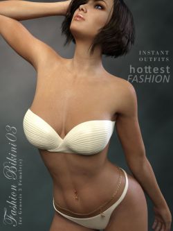 112869 服装 Fashion Bikini03 for Genesis 3 Females by xtrart-3d
