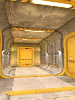 55129 场景 科幻 Sci-fi Containment Station Floor