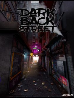 57119 场景 黑暗后街 Dark Back Street
