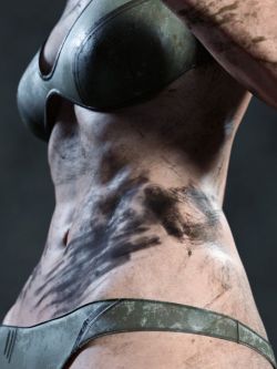 62667 人物资源 皮肤污物 Skin Effects: Dirt elements for Genesis 3 and...