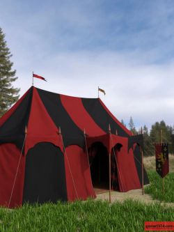 82041 场景 道具 帐篷纹理 Commander's Tent Textures