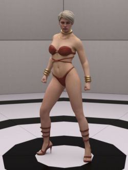 人物 Gladiator Outfit for Cassie Cage