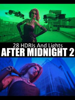 84433 灯光 After Midnight 2 - 28 HDRIs and Lights