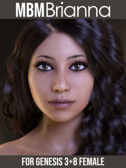 138023 人物 MbM Brianna for Genesis 3 & 8 Female