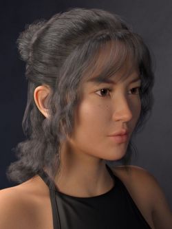 57265 头发 Sprite's Lovely Hair for Genesis 8 Female