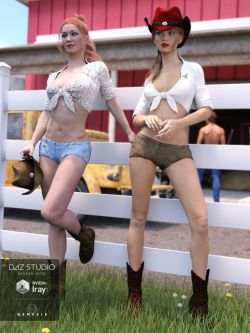 23502 服装 纹理 Giddy Up Textures