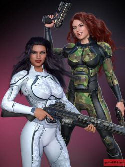 81606 服装纹理 OMNI Suit for Genesis 8 and 8.1 Female Outfit Textures