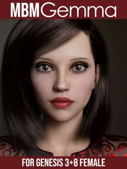 140610 人物 MbM Gemma for Genesis 3 and 8 Female