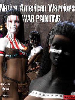 136127 服装 纹理 Native American Warrior War Paintings for G8F