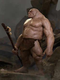 64949 人物 The Big Beast Ogre for Genesis 8 Male