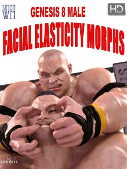 56781 表情 Genesis 8 Male Facial Elasticity Morphs