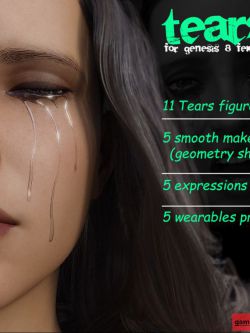 128395 人物配件  眼泪 Tears for G8 females