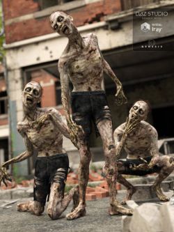 35233 姿态 僵尸 Capsces Living Dead Poses and Expressions for Markus Zombie