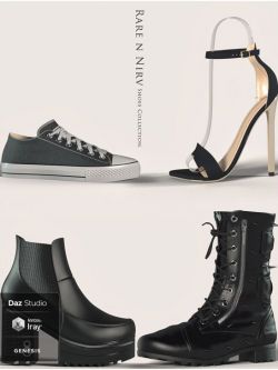 52017 鞋子 Rare n Nirv Shoes Collection for Genesis 8 Female