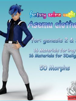 117540 服装 fantasy-anime-outfit 1 _ Asemu clothes_ for G2 & G3