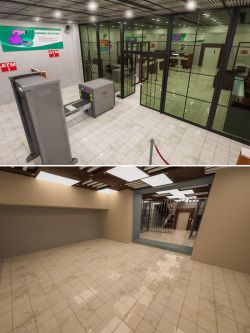 71607 场景 银行 Bank Heist Environment