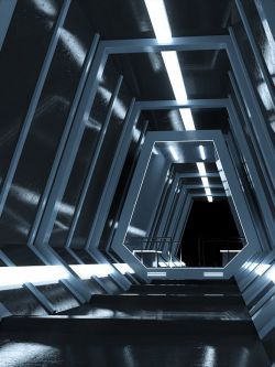 92174 场景 科幻悬停轨道小插图 FH Sci-Fi Hover Rail Vignette