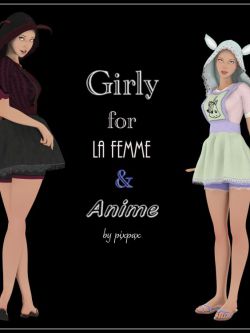 150397 服装 Girly for La Femme & La Femme Anime