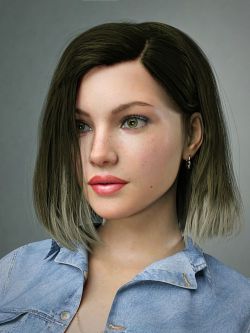 87000 头发 SC Ana Hair for Genesis 8 and 8.1 Females