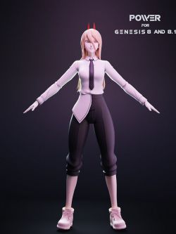人物 Power For Genesis 8 And 8.1 Female