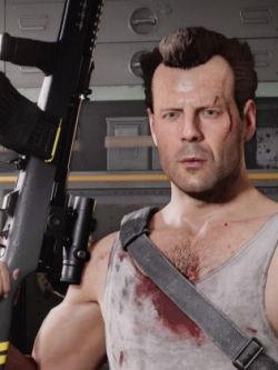 人物 Call of Duty Cold War John McClane in Daz for G8M