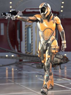 62909 科幻突击装甲 Sci-Fi Assault Armor for Genesis 8 Male(s)