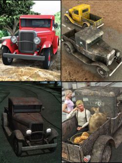 12733 道具 汽车 Pickup Truck 1930