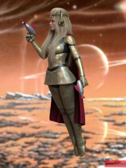 81310 姿态 科幻 Retro Sci Fi Poses for Genesis 8 and 8.1 Females