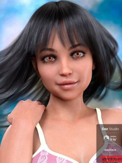 58897 人物 Alia for Genesis 8 Female