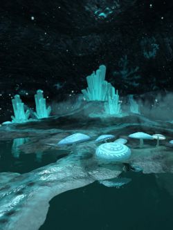 83678 场景 水晶洞 Crystal Cave