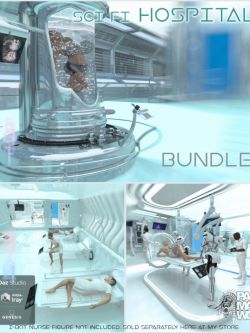 144672 道具和姿态 科幻医院套件 Sci Fi Hospital Bundle for DS