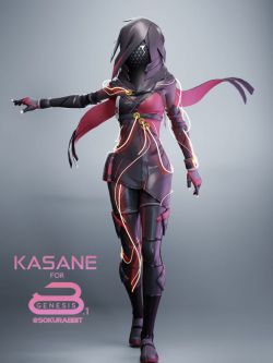 人物 Kasane for Genesis 8 and 8.1 Female