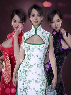 84801 服装 纹理 dForce Li Mei Mini Dress Outfit Textures