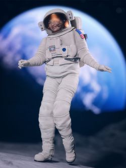 84121 服装 太空服 Space Explorer Suit for Genesis 8 and 8.1 Females