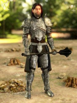 54597 服装 铠甲Orlean's Armor for Genesis 8 Male