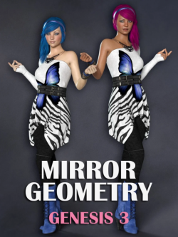 67123 插件 镜像工具 Mirror Geometry for Genesis 3