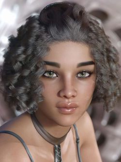 65567 头发   dForce Deja Hair for Genesis 3 and 8 Female(s)