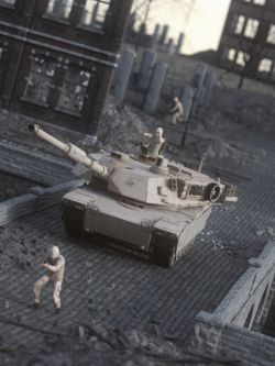 35881 道具 坦克 Military Tank