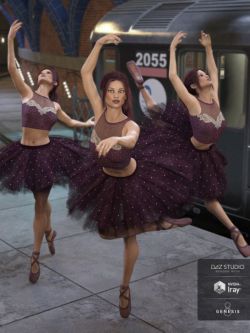 46965 姿态 芭蕾舞 Capsces Ballet Poses for Genesis 8 Female