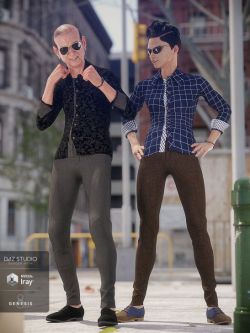 66227  服装  Smart and Suave Outfit Textures