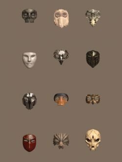 道具 面具包 Bundle - Hogwarts Legacy Masks For G8