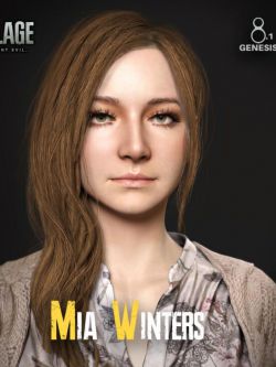 人物 Mia Winters For Genesis 8 and 8.1 Female