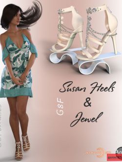 127328 鞋子 Susan Heels and Jewel G8F