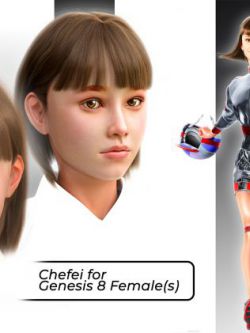 142608 人物 Chefei for Genesis 8 Females